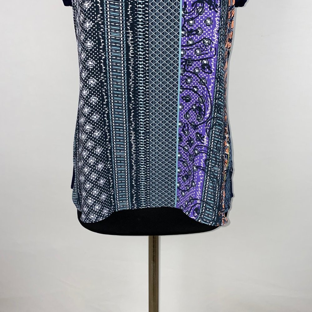 Charming Charlie M Multicolor Abstract Patterned … - image 3